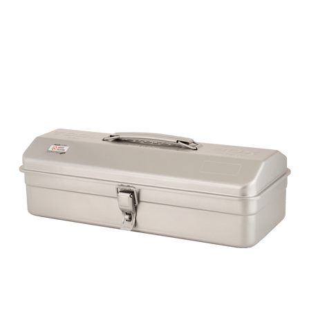 TOYO Camber-top Toolbox Y-350 SV (Silver) - Tool Bags Boxes and Rolls - Japanese Tools Australia