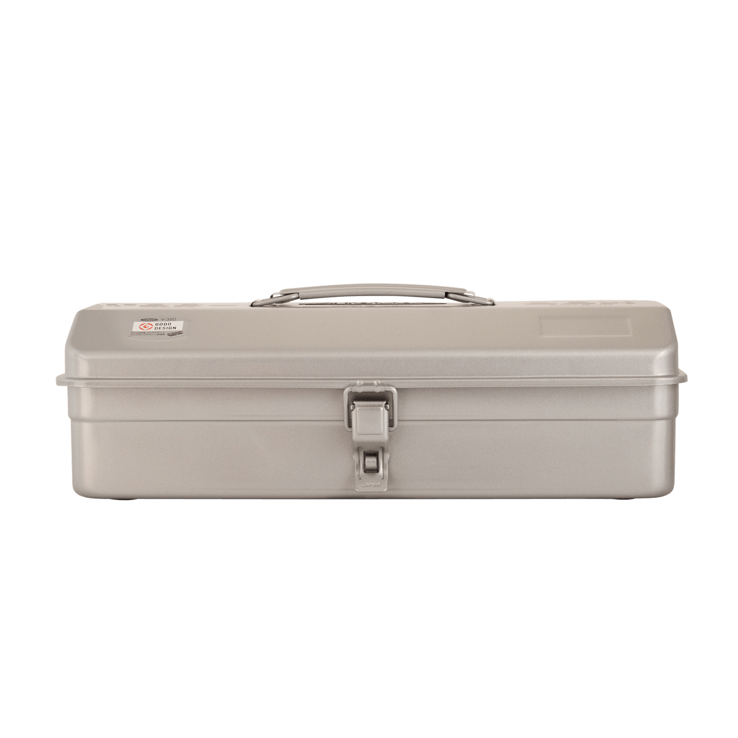 TOYO Camber-top Toolbox Y-350 SV (Silver) - Tool Bags Boxes and Rolls - Japanese Tools Australia