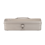TOYO Camber-top Toolbox Y-350 SV (Silver) - Tool Bags Boxes and Rolls - Japanese Tools Australia