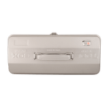 TOYO Camber-top Toolbox Y-350 SV (Silver) - Tool Bags Boxes and Rolls - Japanese Tools Australia