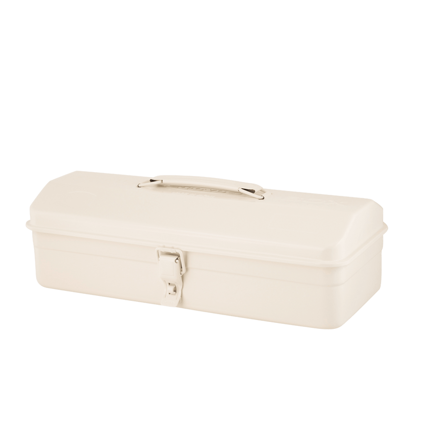 TOYO Camber-top Toolbox Y-350 W (White) - Tool Bags Boxes and Rolls - Japanese Tools Australia