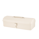 TOYO Camber-top Toolbox Y-350 W (White) - Tool Bags Boxes and Rolls - Japanese Tools Australia