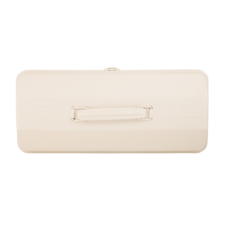 TOYO Camber-top Toolbox Y-350 W (White) - Tool Bags Boxes and Rolls - Japanese Tools Australia