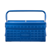 TOYO Cantilever Toolbox GL-350 B (Blue) - Tool Bags Boxes and Rolls - Japanese Tools Australia