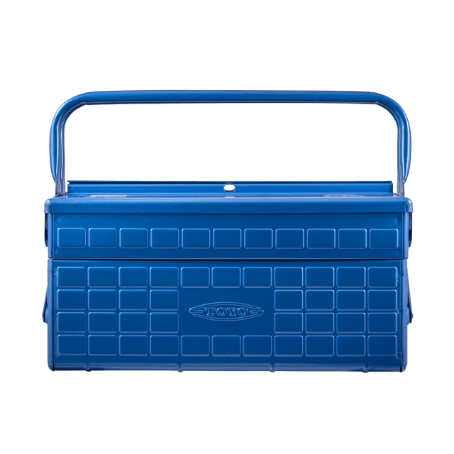 TOYO Cantilever Toolbox GL-350 B (Blue) - Tool Bags Boxes and Rolls - Japanese Tools Australia