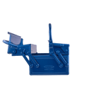 TOYO Cantilever Toolbox GL-350 B (Blue) - Tool Bags Boxes and Rolls - Japanese Tools Australia
