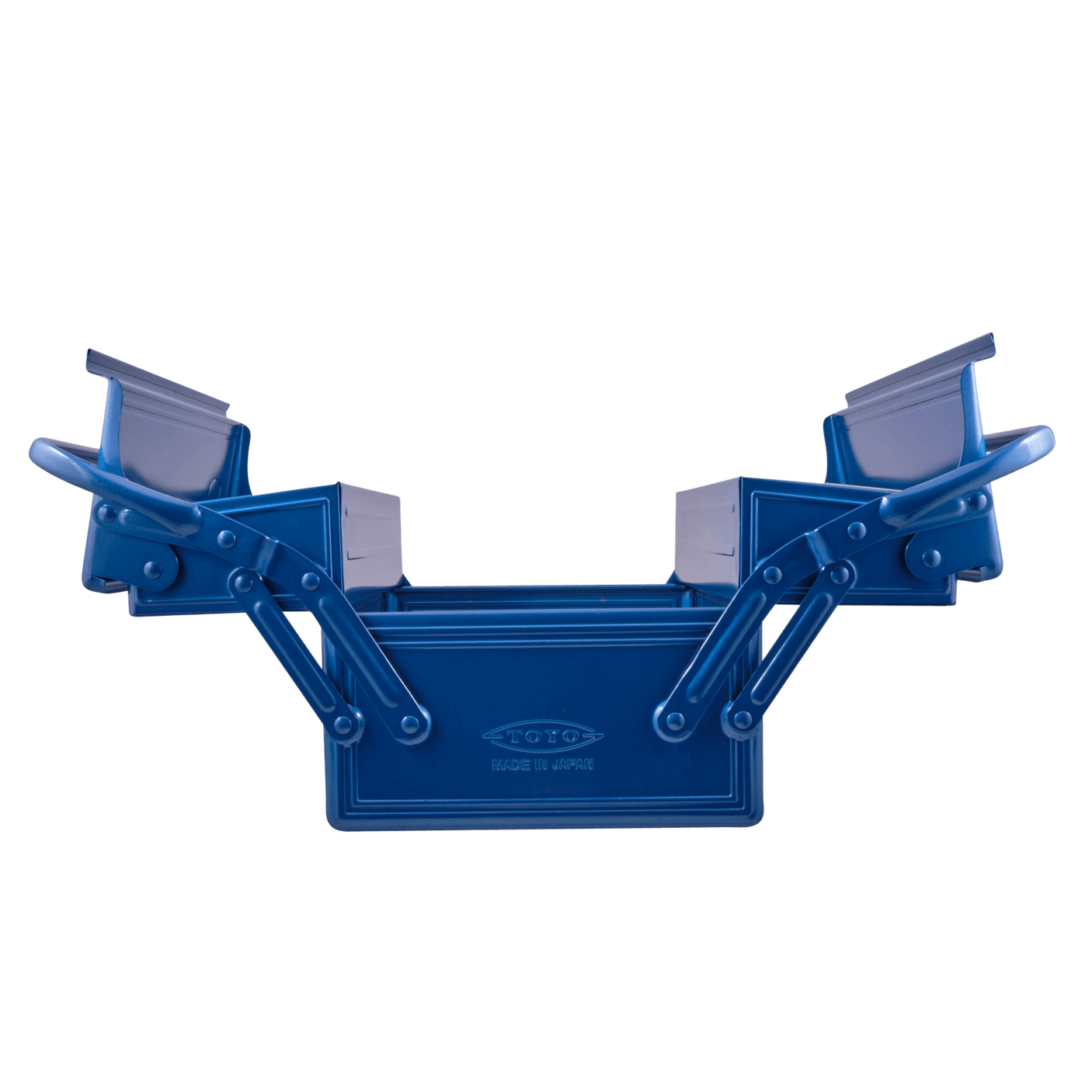 TOYO Cantilever Toolbox GL-350 B (Blue) - Tool Bags Boxes and Rolls - Japanese Tools Australia