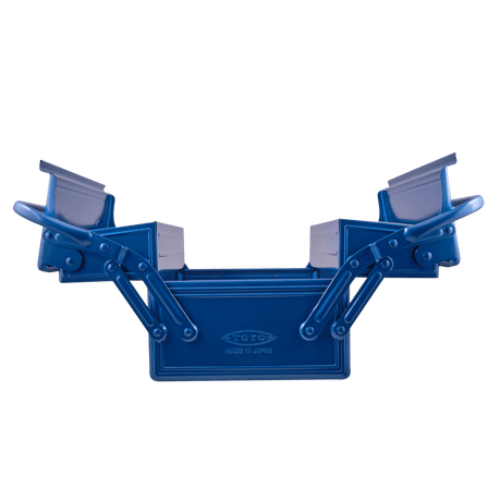 TOYO Cantilever Toolbox GL-350 B (Blue) - Tool Bags Boxes and Rolls - Japanese Tools Australia