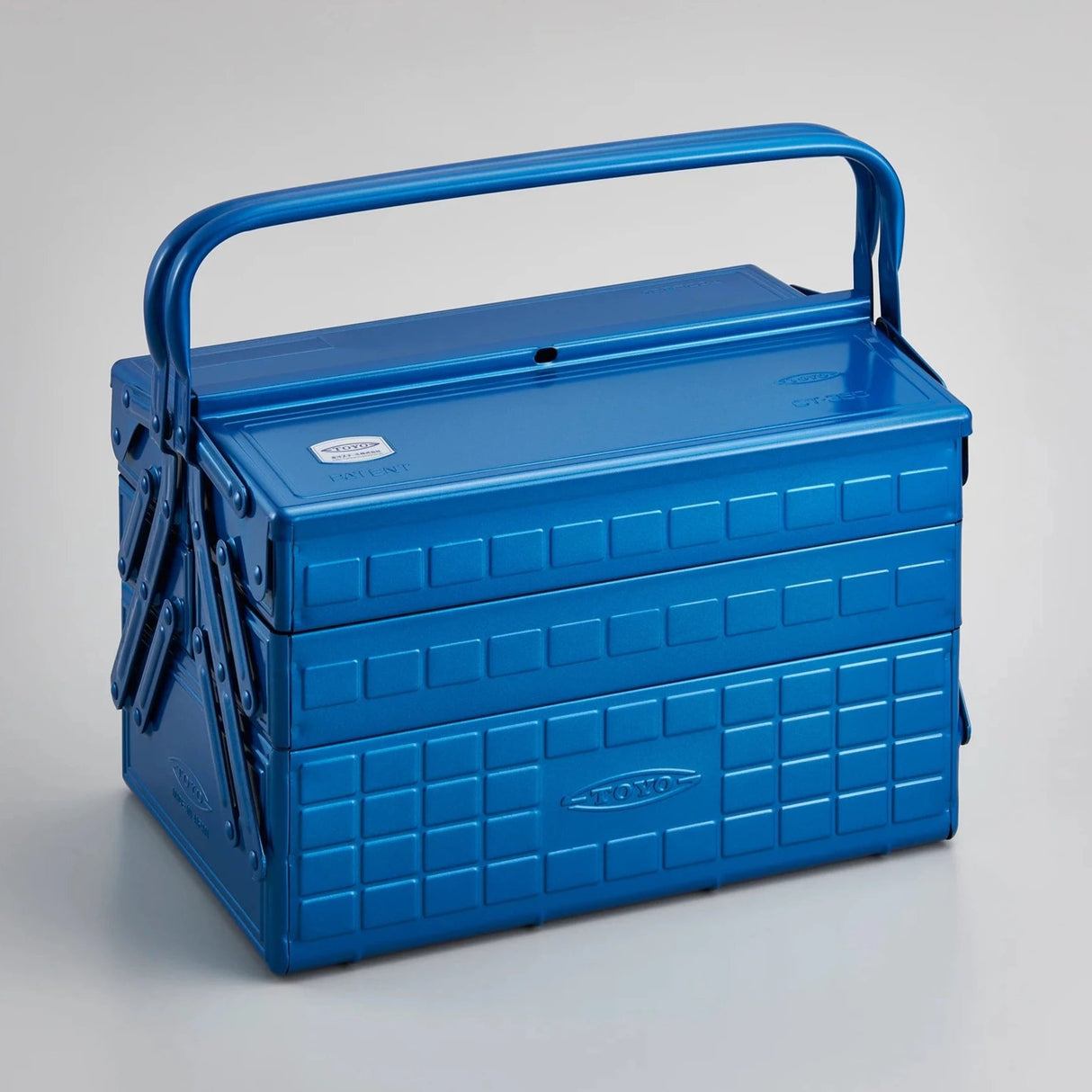 TOYO Cantilever Toolbox GT-350 B (blue) - Toolboxes - Japanese Tools Australia