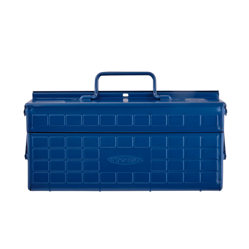TOYO Cantilever Toolbox ST-350 B (Blue) - Tool Bags Boxes and Rolls - Japanese Tools Australia