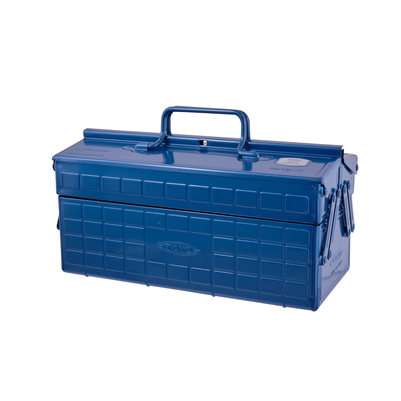 TOYO Cantilever Toolbox ST-350 B (Blue) - Tool Bags Boxes and Rolls - Japanese Tools Australia