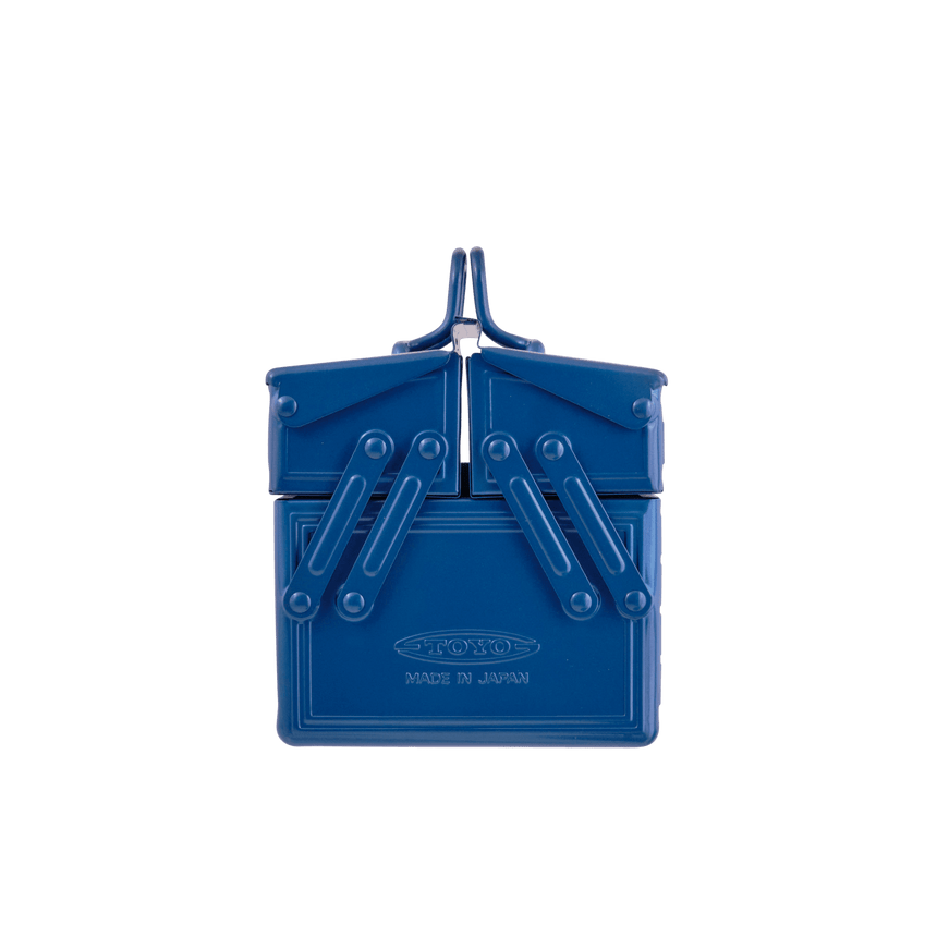 TOYO Cantilever Toolbox ST-350 B (Blue) - Tool Bags Boxes and Rolls - Japanese Tools Australia