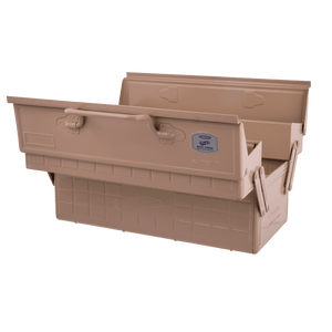 TOYO Cantilever Toolbox ST-350 BG (Beige) - Tool Bags Boxes and Rolls - Japanese Tools Australia