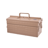 TOYO Cantilever Toolbox ST-350 BG (Beige) - Tool Bags Boxes and Rolls - Japanese Tools Australia