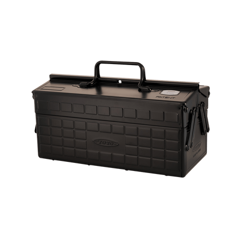 TOYO Cantilever Toolbox ST-350 BK (Black) - Tool Bags Boxes and Rolls - Japanese Tools Australia