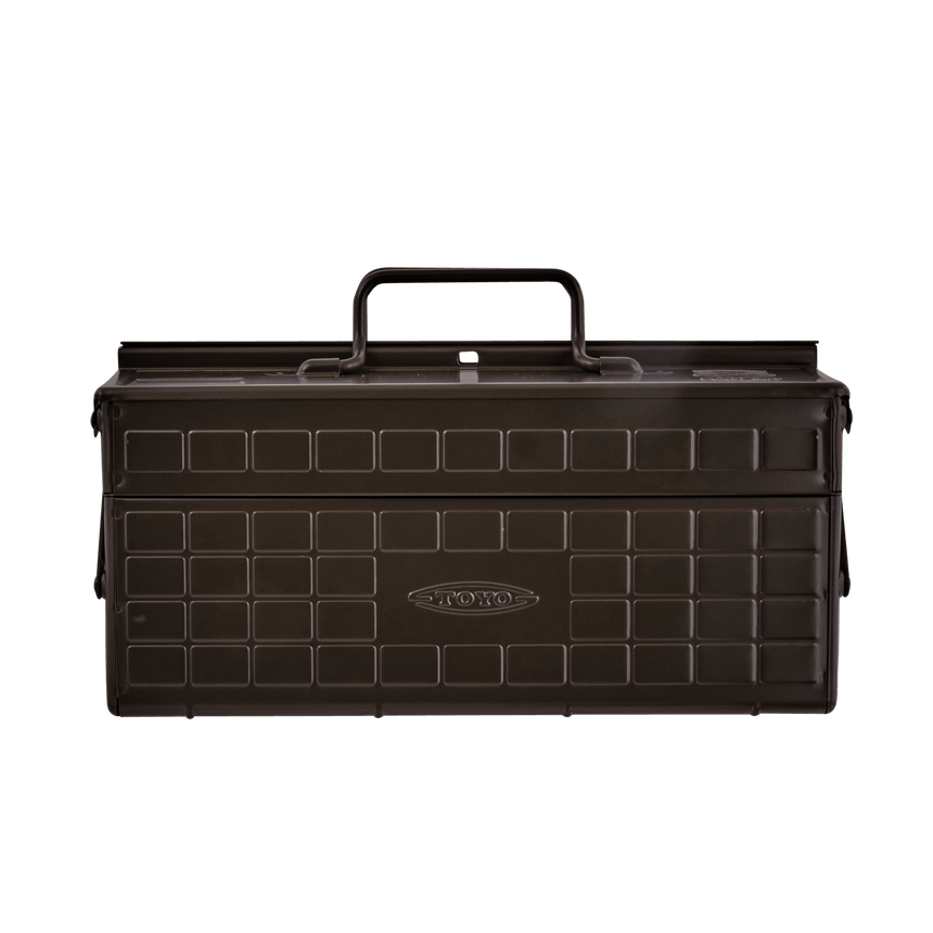 TOYO Cantilever Toolbox ST-350 MG (Moss green) - Tool Bags Boxes and Rolls - Japanese Tools Australia