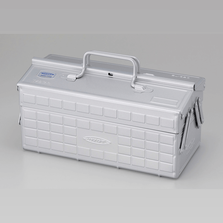 TOYO Cantilever Toolbox ST-350 SV (Silver) - Tool Bags Boxes and Rolls - Japanese Tools Australia