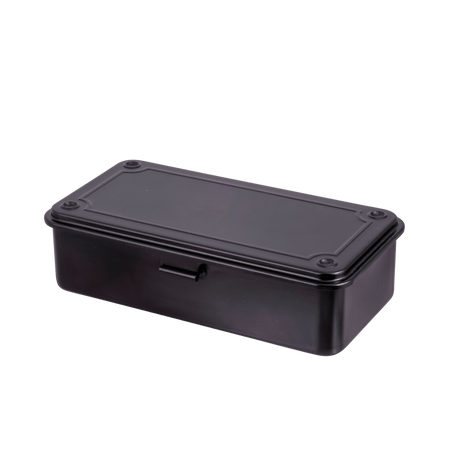 TOYO Trunk Shape Toolbox T-190 BK (Black) - Tool Bags Boxes and Rolls - Japanese Tools Australia