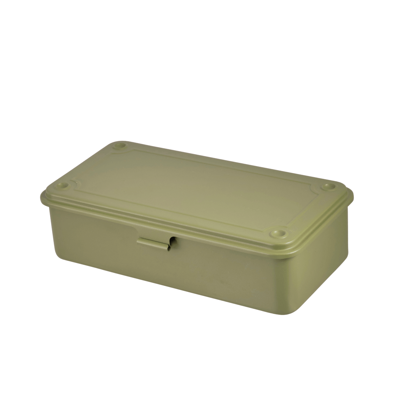 TOYO Trunk Shape Toolbox T-190 JG (Japanese tea green) - Tool Bags Boxes and Rolls - Japanese Tools Australia