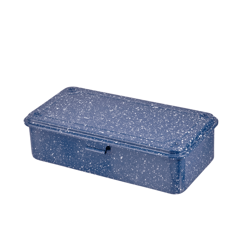 TOYO Trunk Shape Toolbox T-190 JI (Japanese indigo) - Tool Bags Boxes and Rolls - Japanese Tools Australia