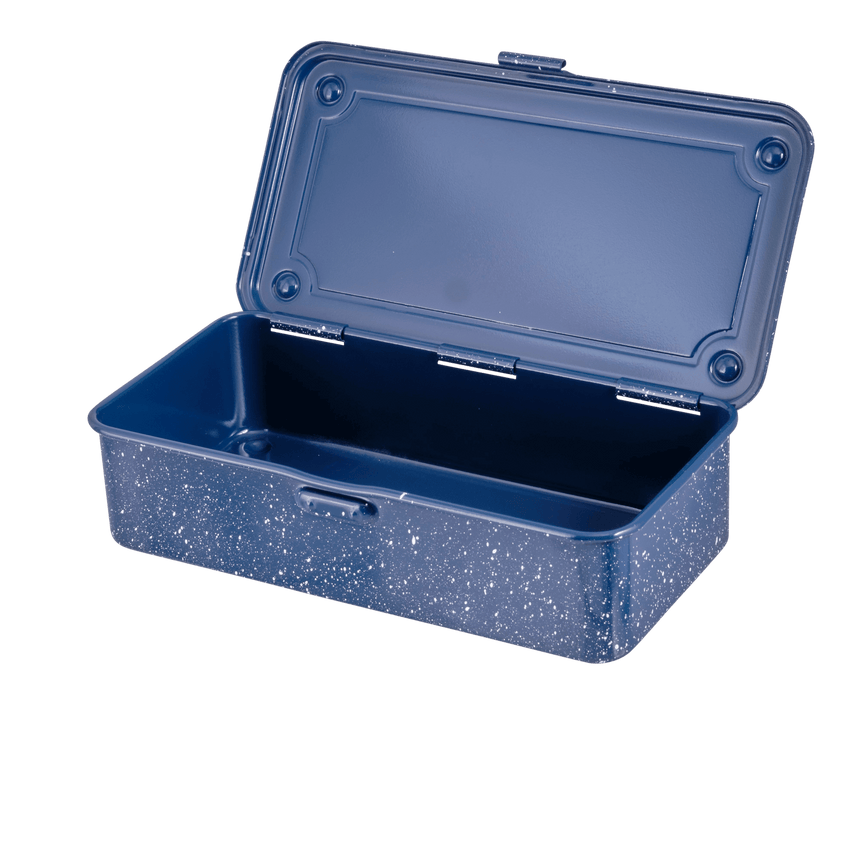 TOYO Trunk Shape Toolbox T-190 JI (Japanese indigo) - Tool Bags Boxes and Rolls - Japanese Tools Australia