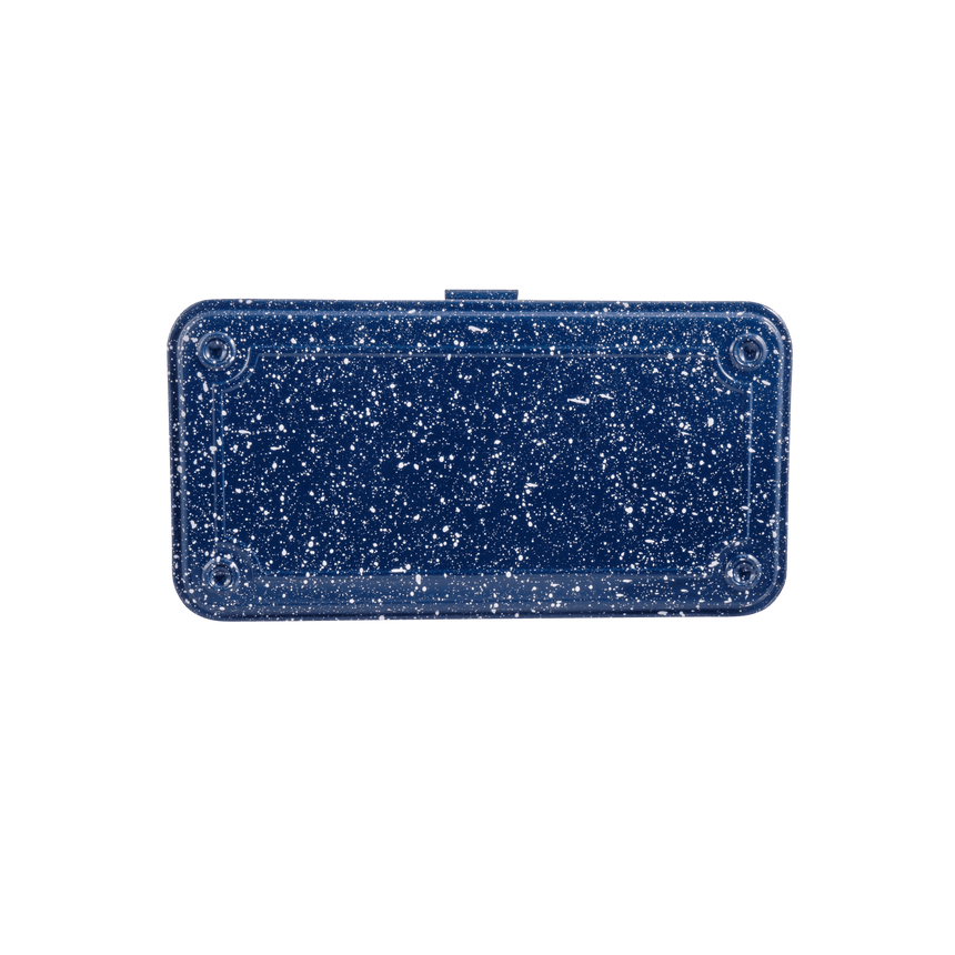 TOYO Trunk Shape Toolbox T-190 JI (Japanese indigo) - Tool Bags Boxes and Rolls - Japanese Tools Australia