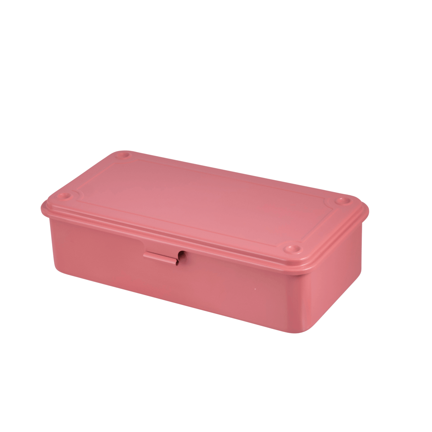 TOYO Trunk Shape Toolbox T-190 P0 (Living coral) - Tool Bags Boxes and Rolls - Japanese Tools Australia