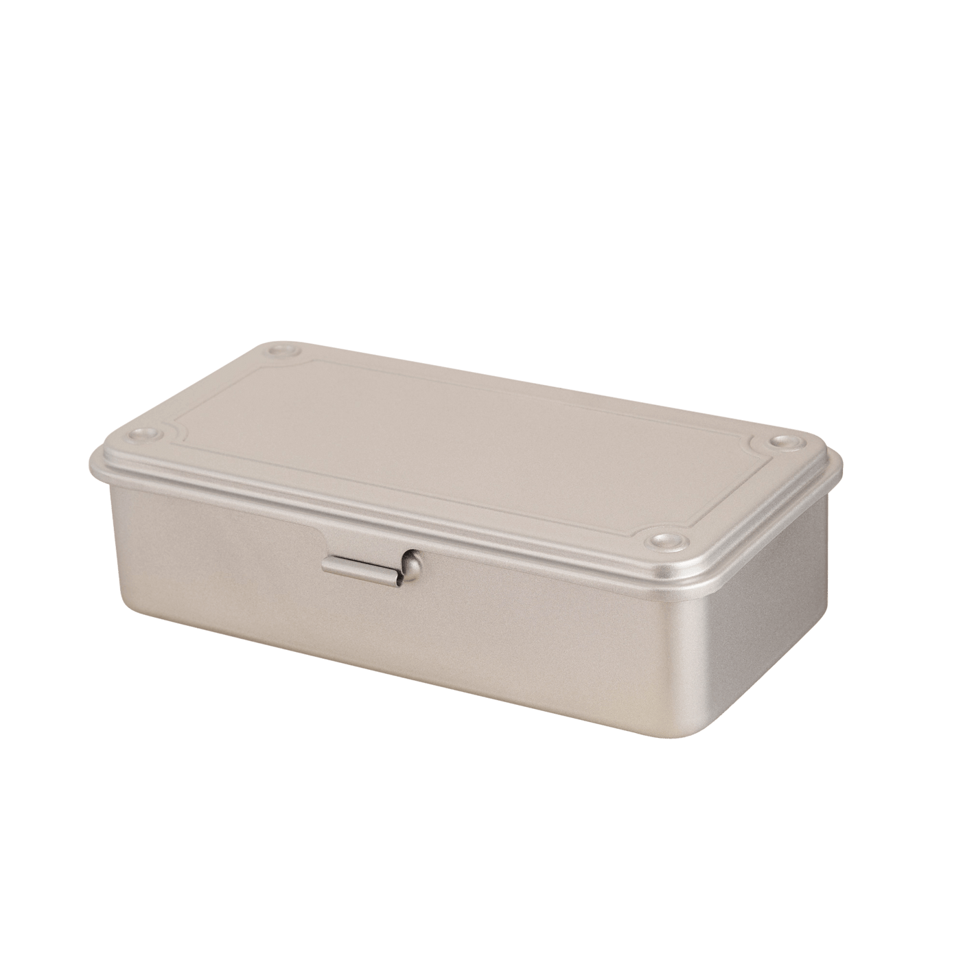 TOYO Trunk Shape Toolbox T-190 SV (Silver) - Tool Bags Boxes and Rolls - Japanese Tools Australia
