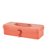 TOYO Trunk Shape Toolbox T-320 P0 (Living coral) - Tool Bags Boxes and Rolls - Japanese Tools Australia