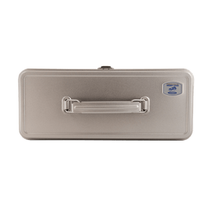 TOYO Trunk Shape Toolbox T-320 SV (Silver) - Tool Bags Boxes and Rolls - Japanese Tools Australia