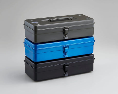 TOYO Trunk Shape Toolbox T-350 B (Blue) - Tool Bags Boxes and Rolls - Japanese Tools Australia