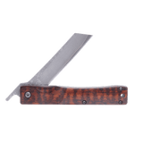 Traditional Japanese Damascus Folding Pocket Knife - Snakewood Handle - Pocket Knives - Japanese Tools Australia