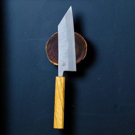 Tsubaki Hocho - 165mm, Aogami #2, Tsuchime Finish - Kitchen Knives - Japanese Tools Australia