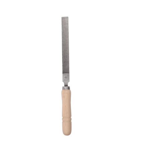 Wood File - Extra Fine Flat 150mm - White Oak Handle - Flat Files - Japanese Tools Australia