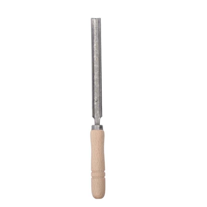 Wood File - Half Round 150mm - White Oak Handle - Curved Files - Japanese Tools Australia