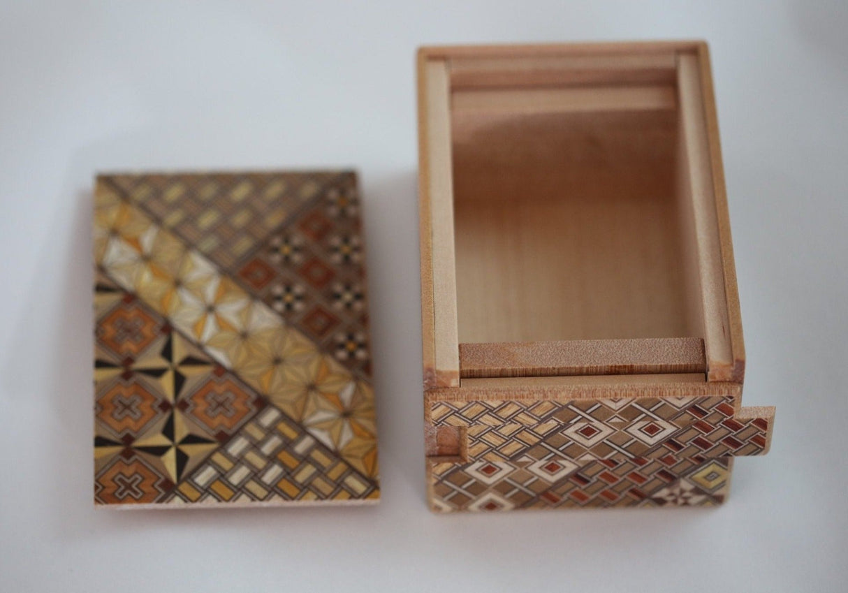 Yosegi Himitsu Bako - Japanese Puzzle Box - Gifts - Japanese Tools Australia