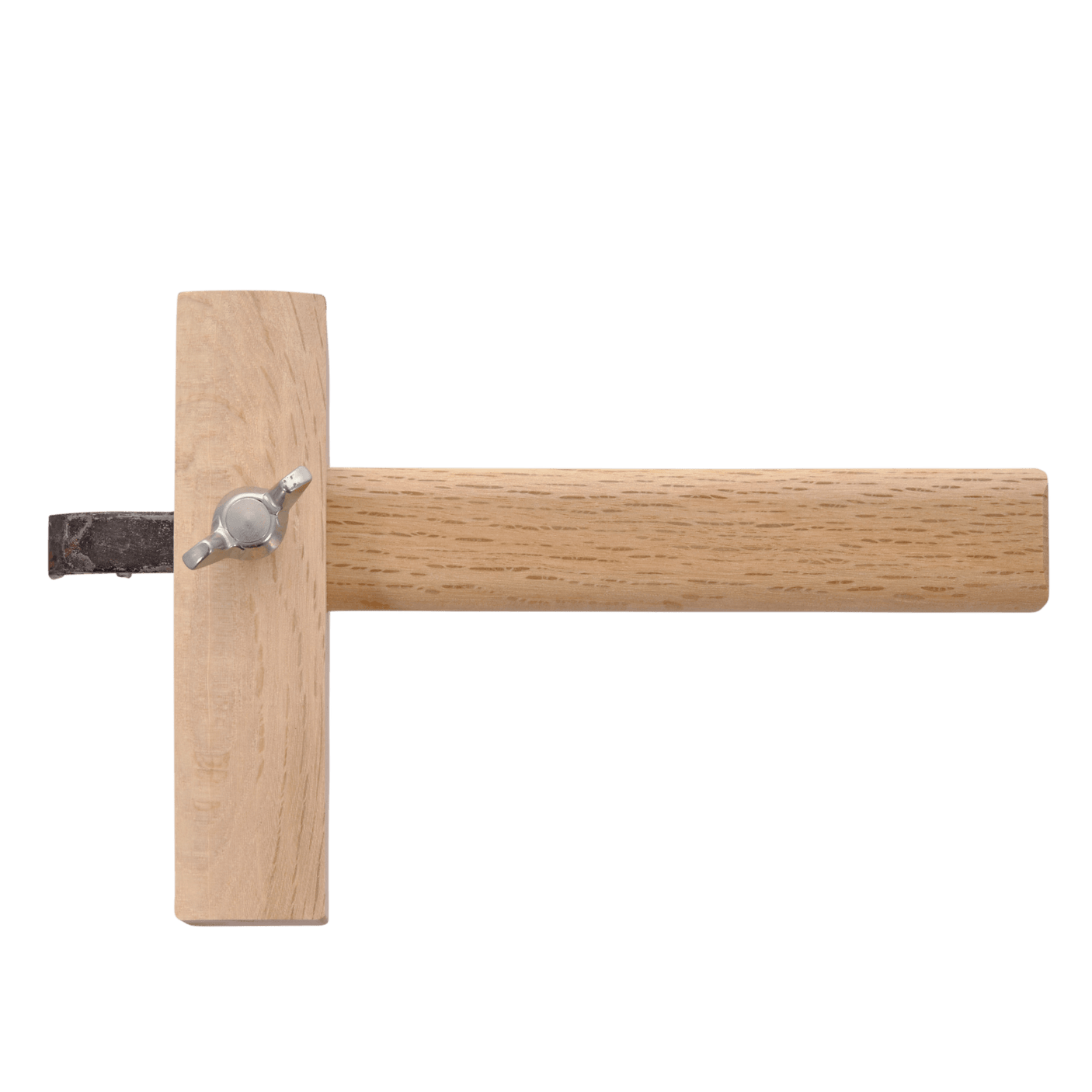 Youbidoh Mortice Gauge - Large with Red Oak Face - Marking Gauges - Japanese Tools Australia