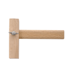 Youbidoh Mortice Gauge - Large with Red Oak Face - Marking Gauges - Japanese Tools Australia