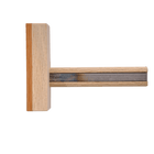 Youbidoh Mortice Gauge - Large with Red Oak Face - Marking Gauges - Japanese Tools Australia