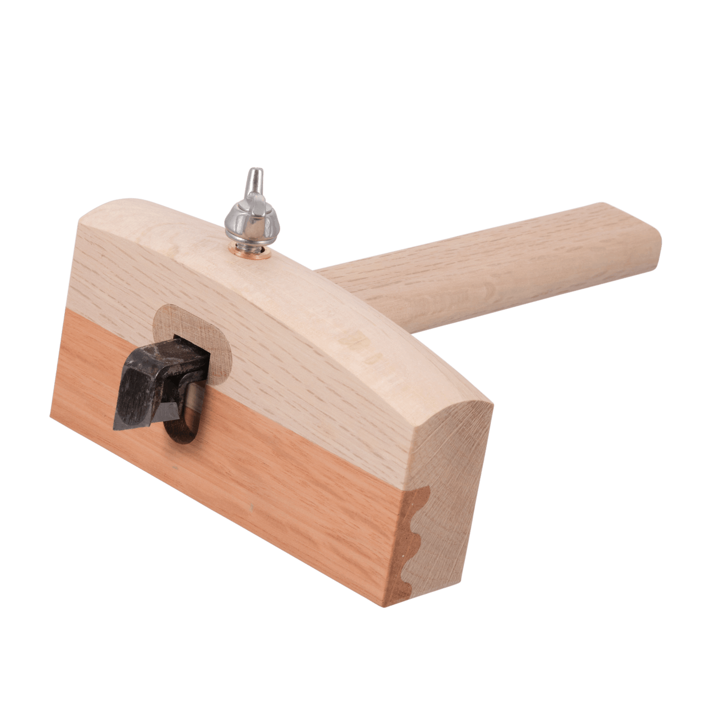 Youbidoh Mortice Gauge - Large with Red Oak Face - Marking Gauges - Japanese Tools Australia